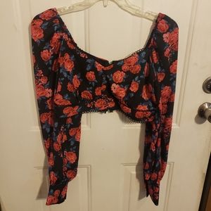 Love By Design 2 piece Top & Skirt Ladies XL